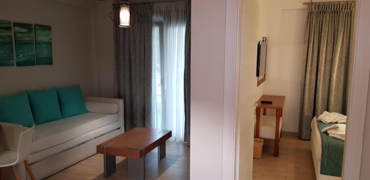 Hatzoudis Luxury Suites Chrisi Ammoudia Exteriör bild