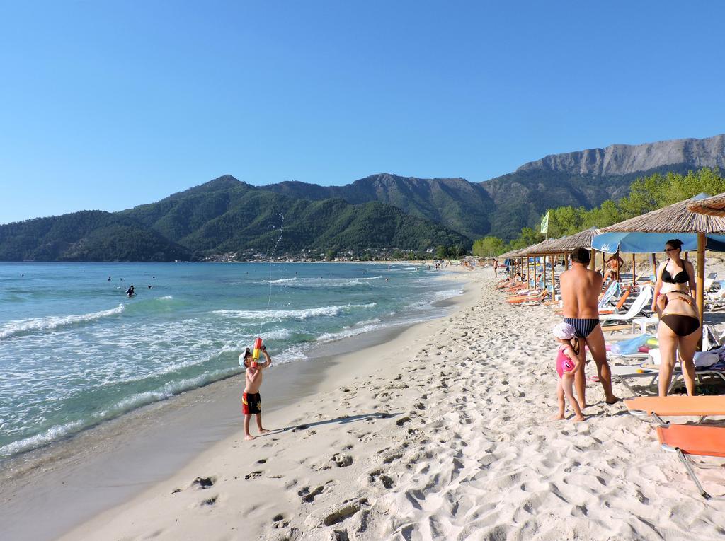 Hatzoudis Luxury Suites Chrisi Ammoudia Exteriör bild